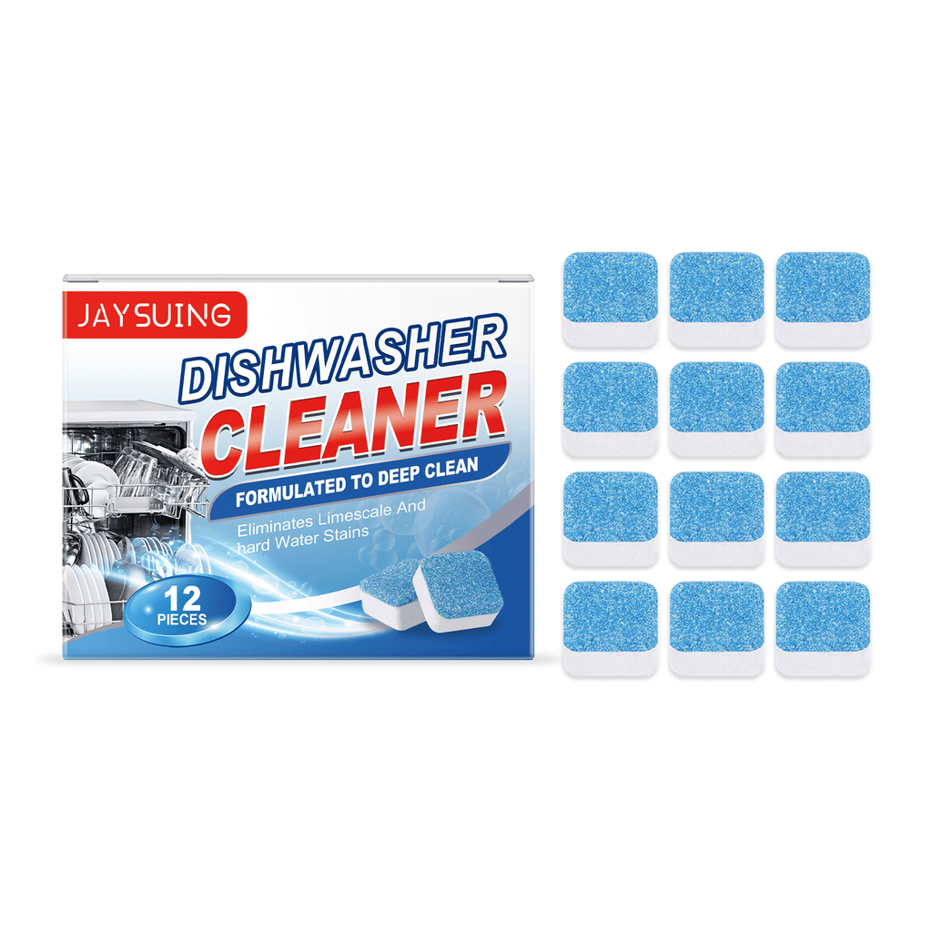 Jaysuing Dishwasher Cleaning Effervescent Tablets Grease And Scale From Household Kitchen Dishwashers To Clean Odors