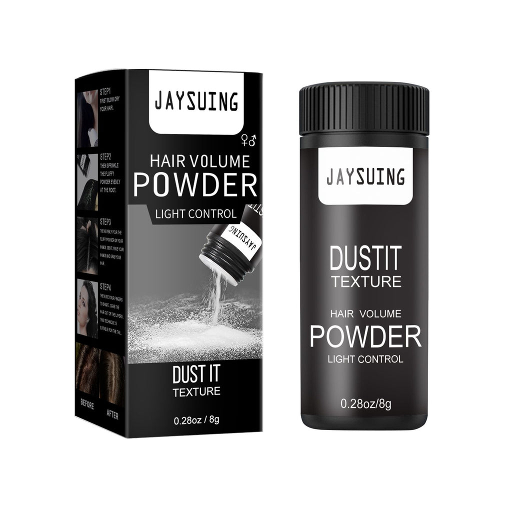 Jaysuing Hair Puff Powder Men's And Women's Hair Styling Care Leave-In Fluffy Refreshing Gentle Puff Powder