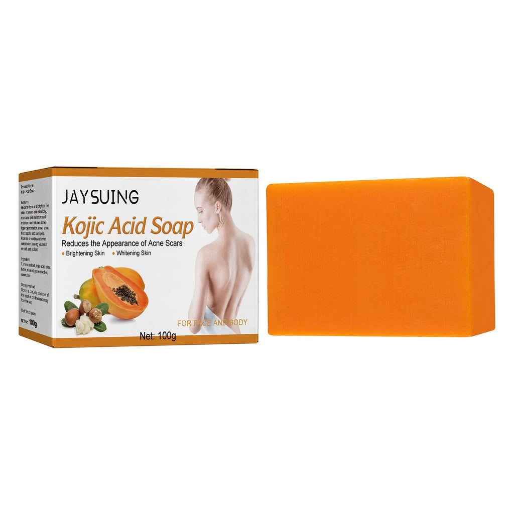 Jaysuing Koji Acid Soap, Clean Moisturizing And Brightening Skin, Lightening Spots, Exfoliating Skin Care Soap