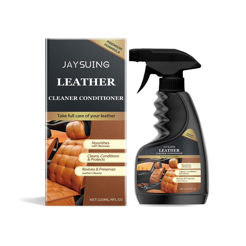 Jaysuing Leather Care Agent Furniture Leather Bag Sofa Car Seat Cleaning Decontamination Leather Cleaner