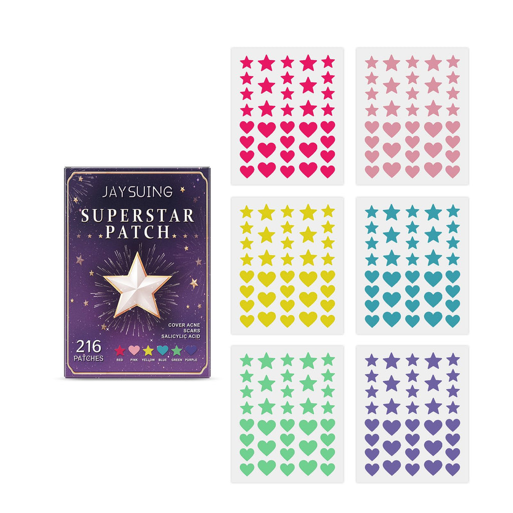 Jaysuing Multicolor Invisible Acne Patch Clear Acne Acne Skin Care Facial Cover Acne Marks