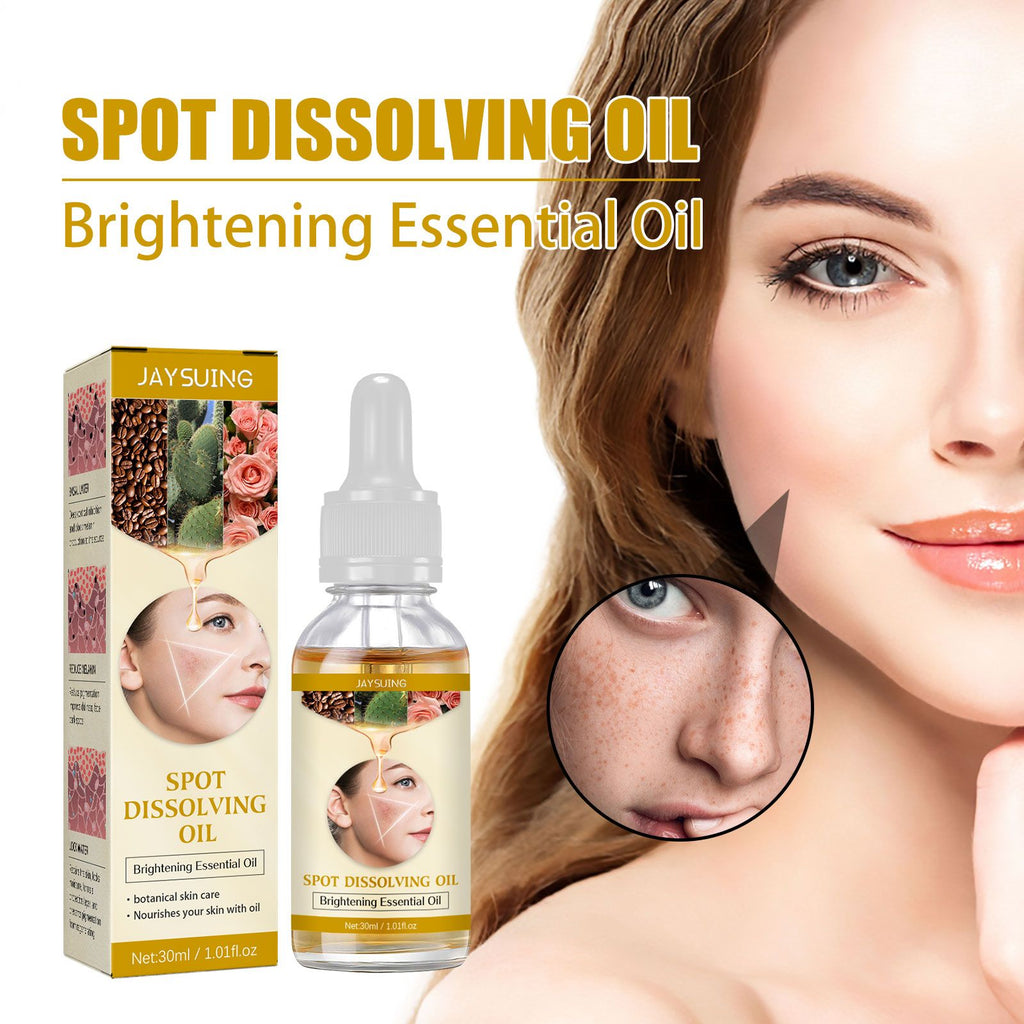 Jaysuing Spot Melt Oil, Lightening Facial Skin Spots Darkening Skin Care Serum