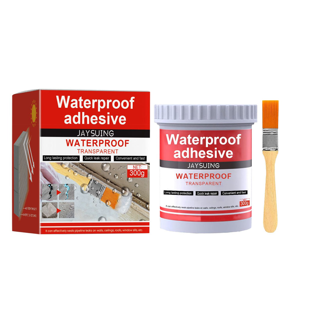 Jaysuing Transparent Waterproof Adhesive Roof, Bathroom, Kitchen Wall, Waterproof, Brick-Proof, Leak-Proof And Leakage Filling