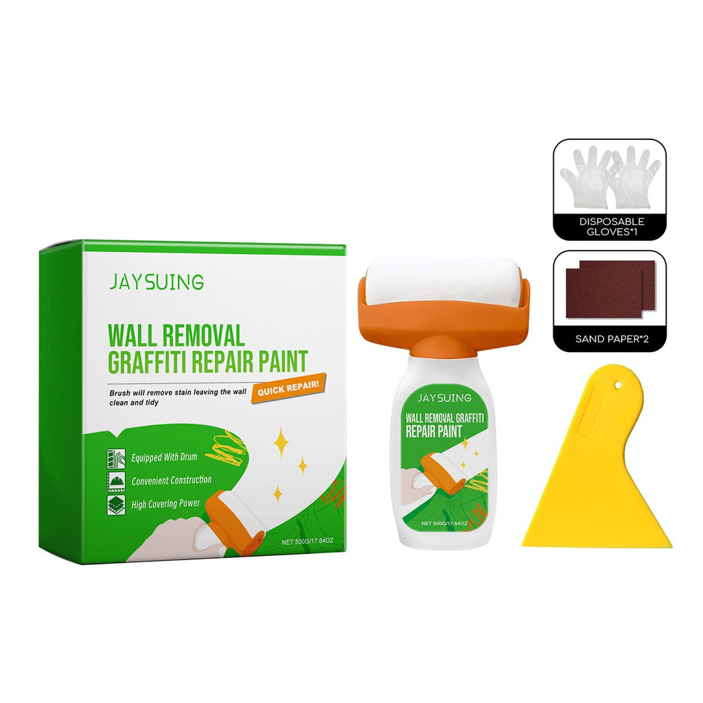 JAYSUING Wall Removal Graffiti t, Wall Graffiti Stain Cover Home Self-ted Wall t