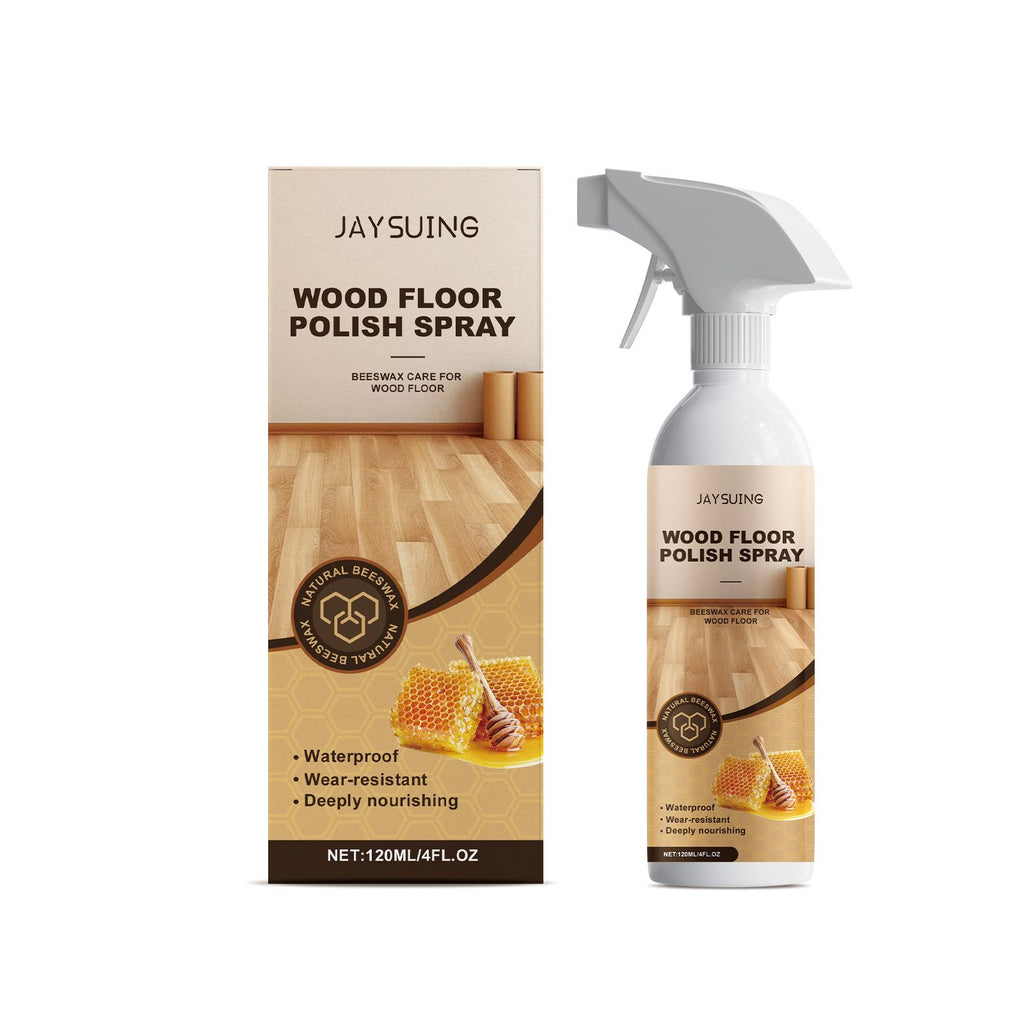 Jaysuing Wood Floor Beeswax Spray Wood Floor Cleaning And Polishing Care Scratches Renovation Care