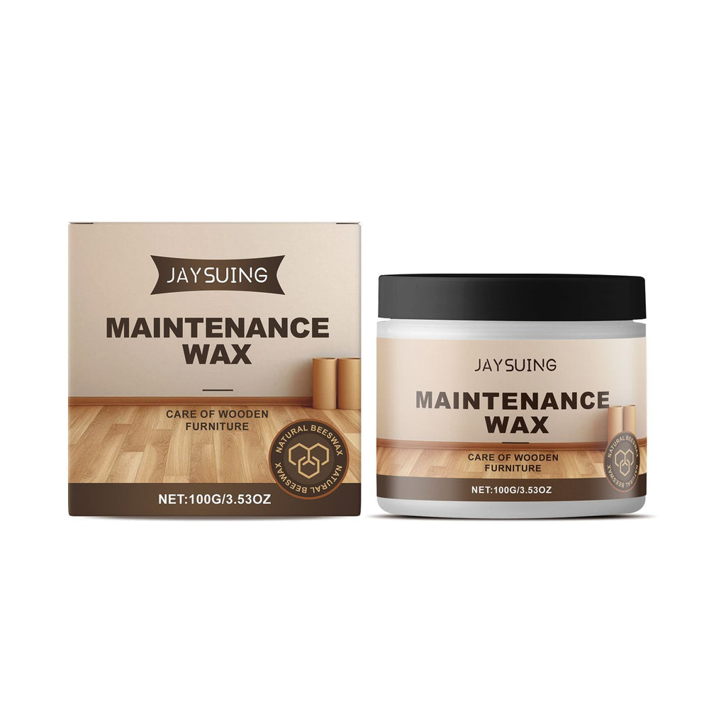 Jaysuing Wood Floor Care Wax Solid Wood Floor Care Polishing Brightening Waxing Finish Care Solid Wax