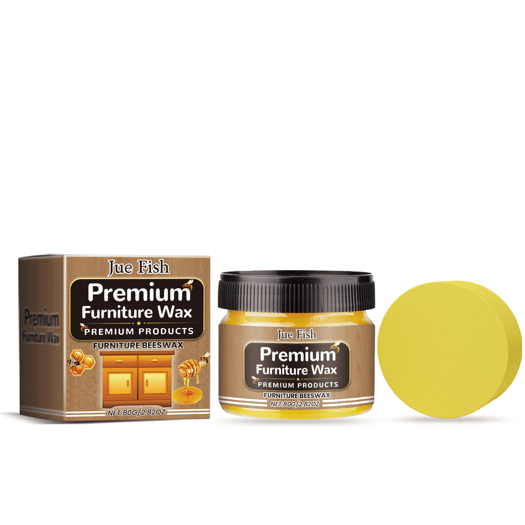 Jue-Fish Furniture Care Wax Multi-Purpose Beeswax Furniture Care Polish Cleaning And Refurbishing Wax