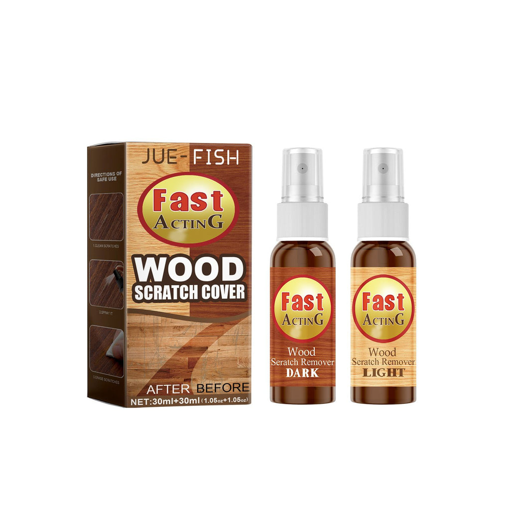 JUE-FISH Wood Floor Scratch Agent, Scratch Spray Furniture Floor Renovation t