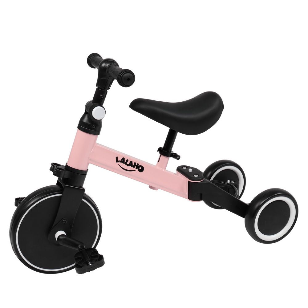 Kids 3 in 1 Tricycles Pink