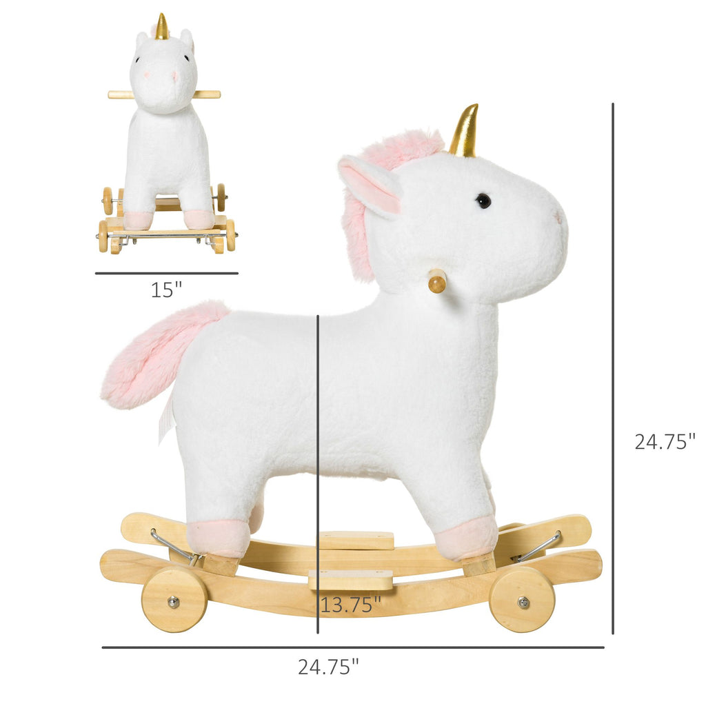 Kids Rocking Horse 24.8 Inches