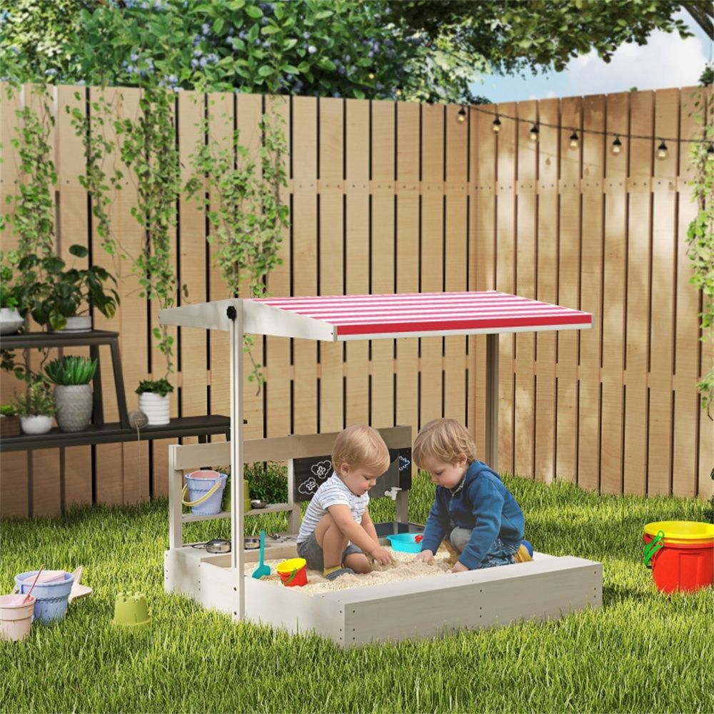 Kids Sandbox with Cover ( Amazon Shipping)(Prohibited by WalMart)