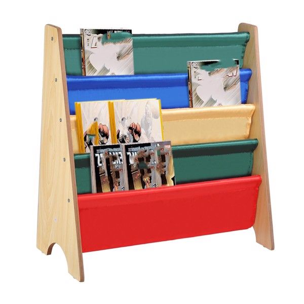 Kids Sling Bookshelf, Magazine/Book Rack,Book Organizer(No shipment on weekends)