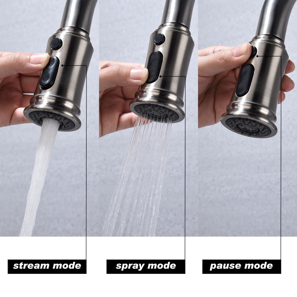 Kitchen Faucet with Pull Out Spraye--DK