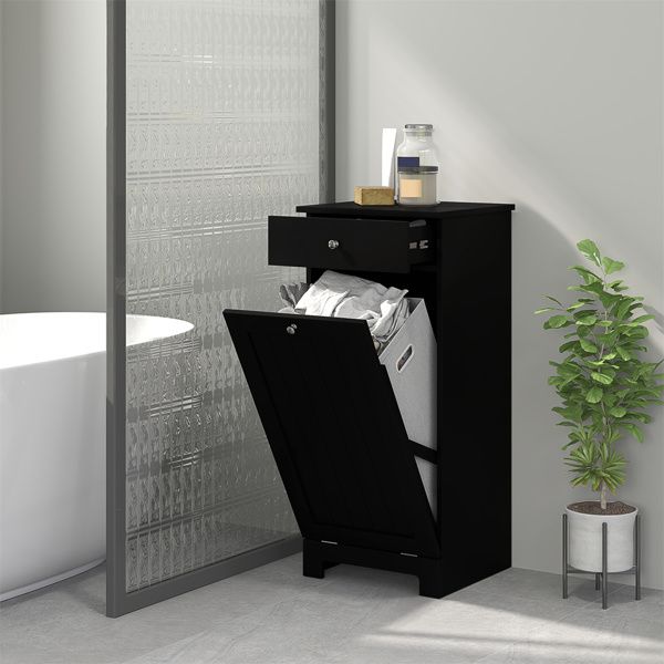 Laundry Hamper Cabinet/ Storage cabinet ( Amazon Shipping)(Prohibited by WalMart)