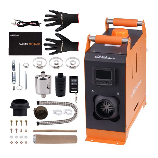 LCD Bluetooth Air Diesel Heater Parking 5KW for Truck RV SUV Bus Van APP control