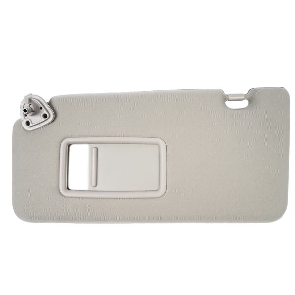LH Left Driver Side Sun Visor Shade w/ Mirror for Nissan Versa S SL 1.8L 2007-2012 96401-EL31A Gray 1Pc
