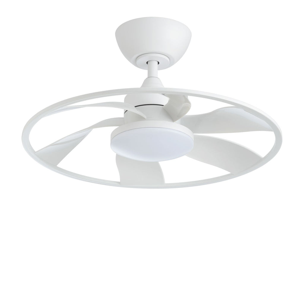 Light Pro 22 in. LED Indoor white Smart Ceiling Fan with DC Motor [Unable ship on weekends, TK/TEMU only for pickup, only TX10643 warehouse supports GOFO]