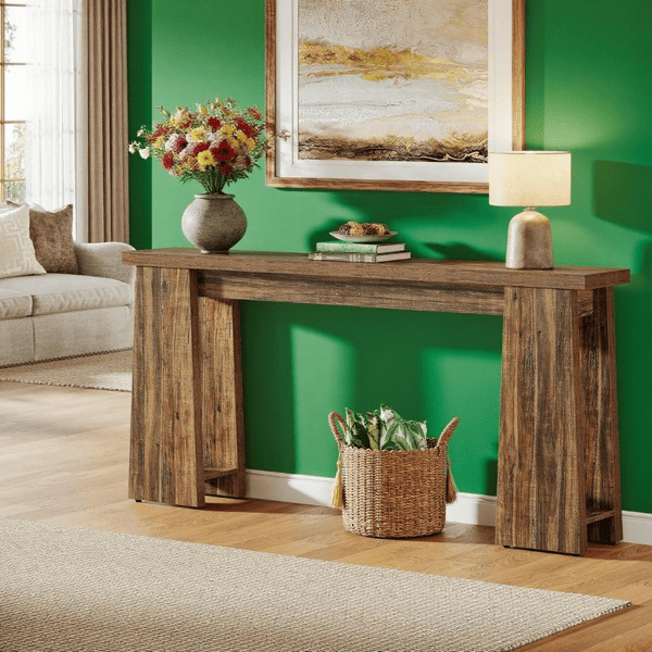 Long Console Table/Living room table(Not Supported non-defective remorse returns)