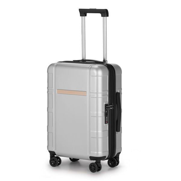 Luggage 20" Suitcase PC+ABS with TSA Lock Expandable Spinner Carry on Hardshell Lightweight