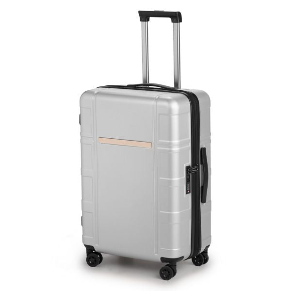 Luggage 24" Suitcase PC+ABS with TSA Lock Expandable Spinner Carry on Hardshell Lightweight