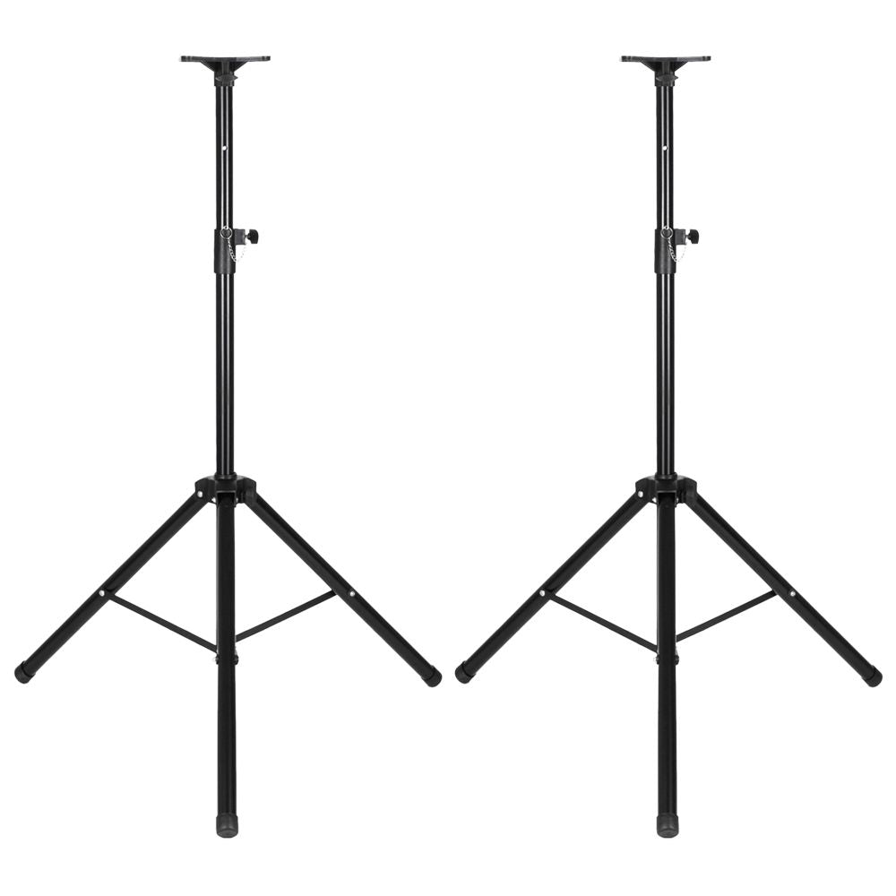 LZ-SP2 Pair Height Adjustable 35MM COMPATIBLE Tripod DJ PA Speaker Stands