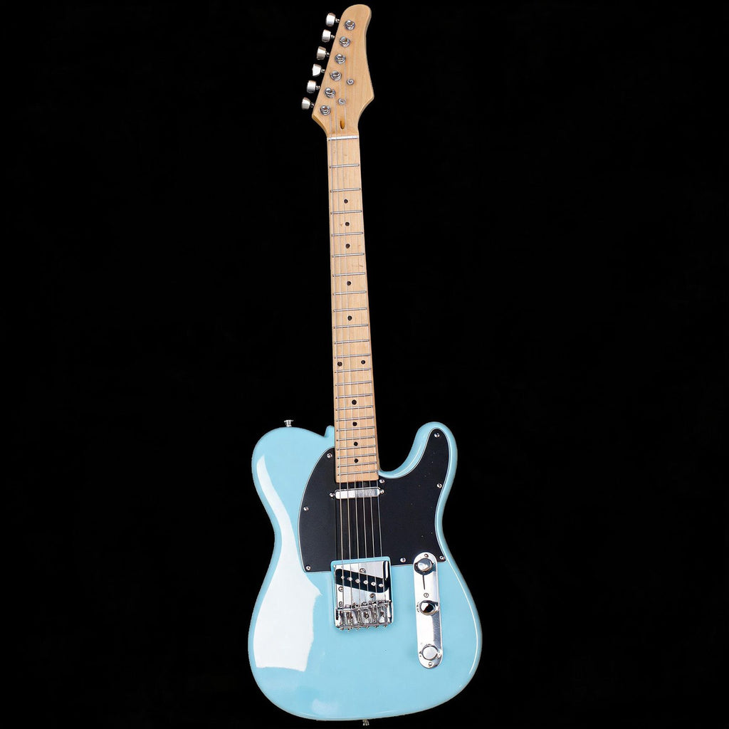 Maple Fingerboard GTL Electric Guitar SS Pickup Transparent sky blue