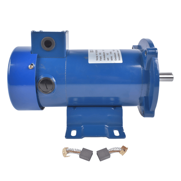 MD0505E Electric Motor 1/2HP, 1750RPM General Purpose Motor, DC Motor 12V 56C Frame TEFC