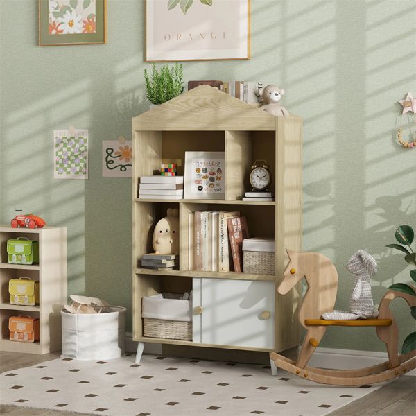 MDF Children's Toy Shelf, Kids Bookshelf
