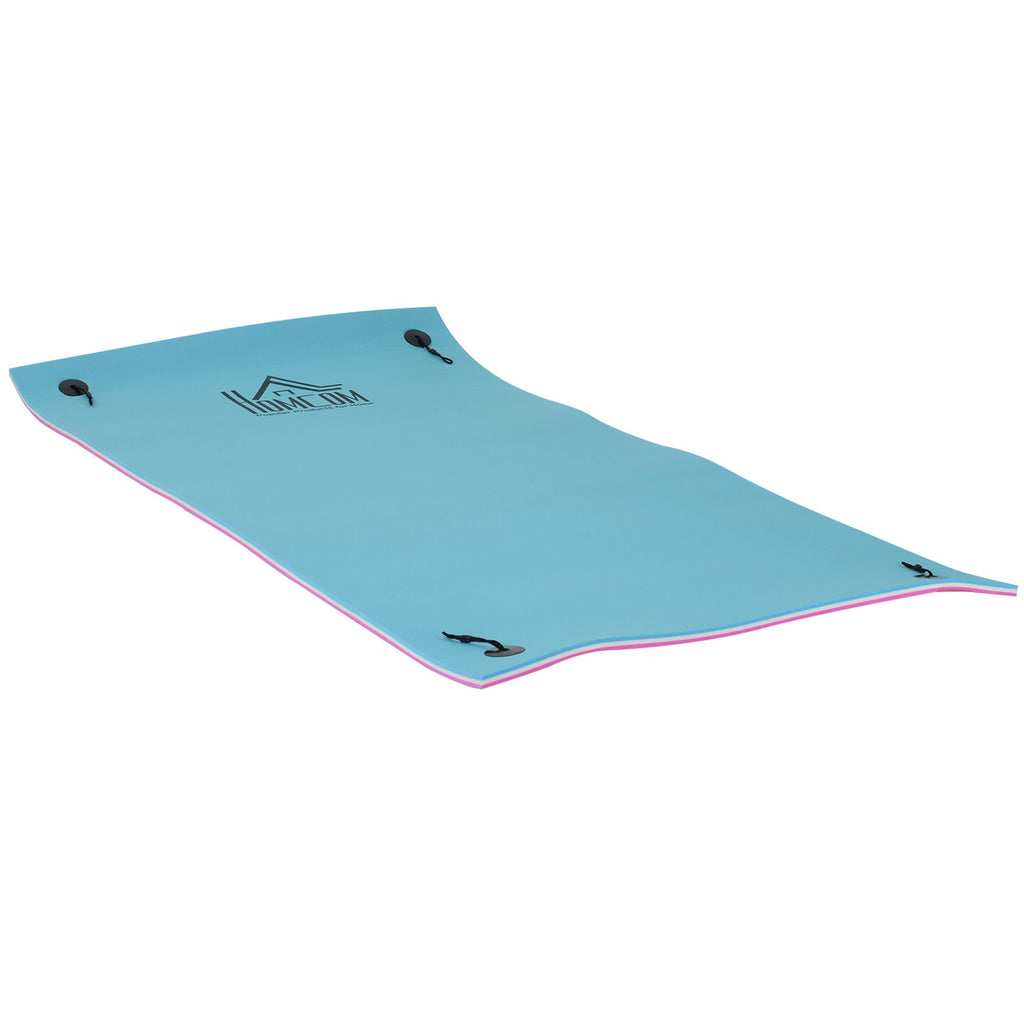 Mega Floating Water Mat, 10' x 5' 3-Layer Pool Float Raft for Lake and Ocean, Portable Foam Construction