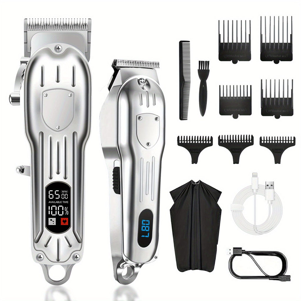 Men's bald shaver, rotary electric shaver, cordless electric shaver, rechargeable waterproof men's bald shaver, multifunctional bald shaving beauty set