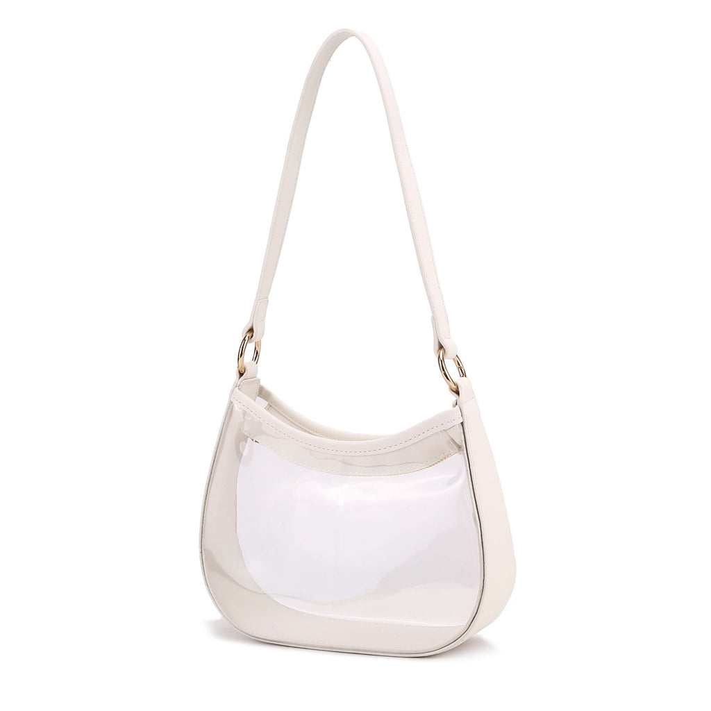 MKF Colelction Anna Clear Shoulder Bag by Mia K