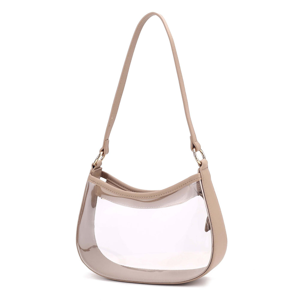 MKF Colelction Anna Clear Shoulder Bag by Mia K