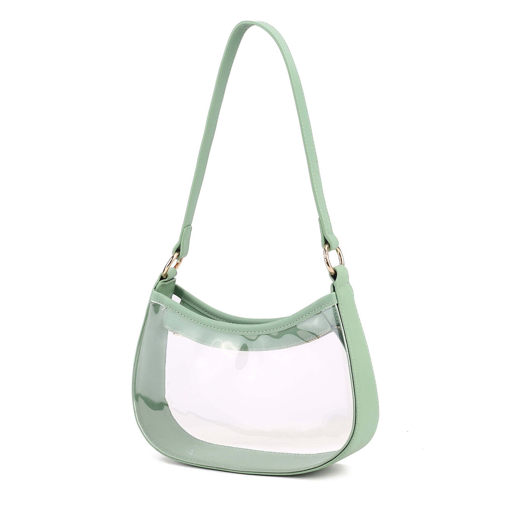 MKF Colelction Anna Clear Shoulder Bag by Mia K