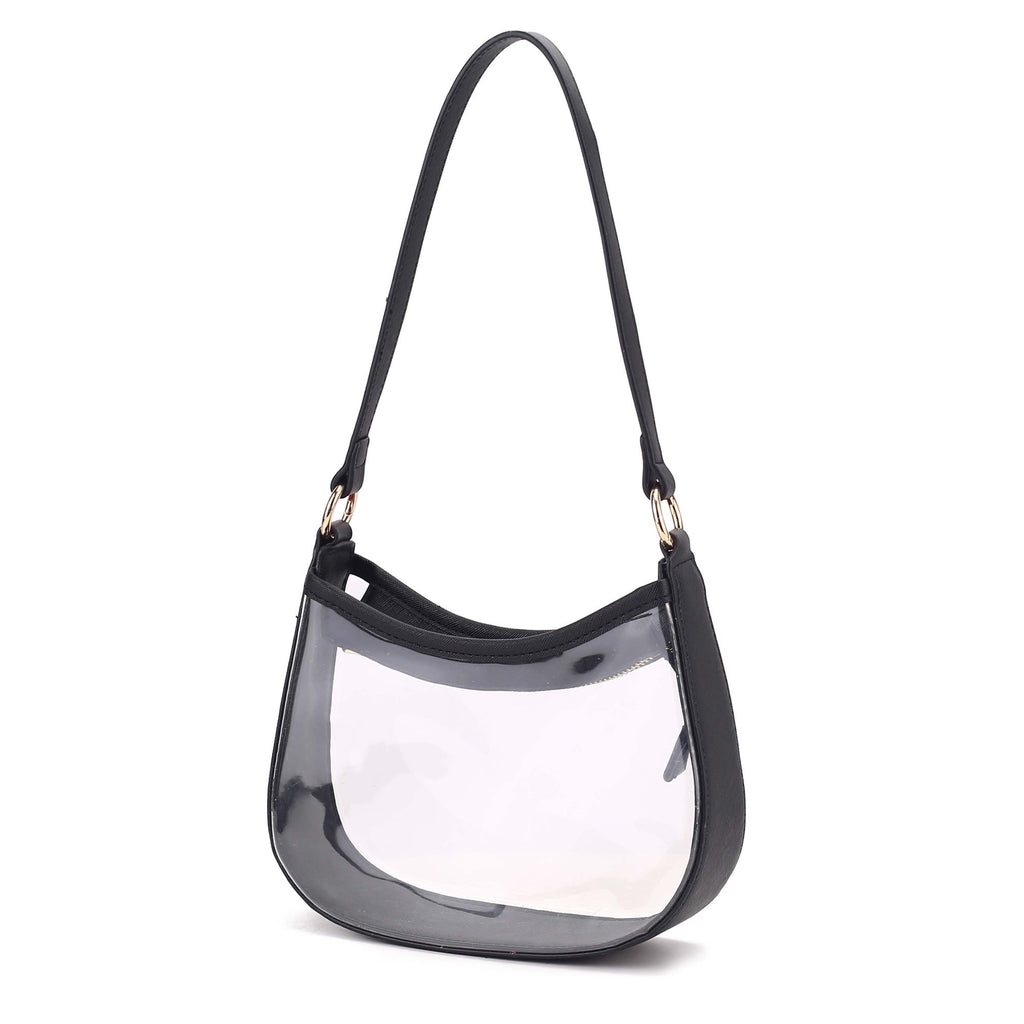 MKF Colelction Anna Clear Shoulder Bag by Mia K