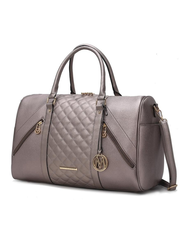 MKF Collection Allegra Vegan Leather Women Duffle by Mia k