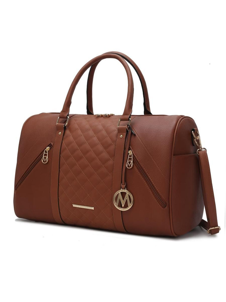 MKF Collection Allegra Vegan Leather Women Duffle by Mia k