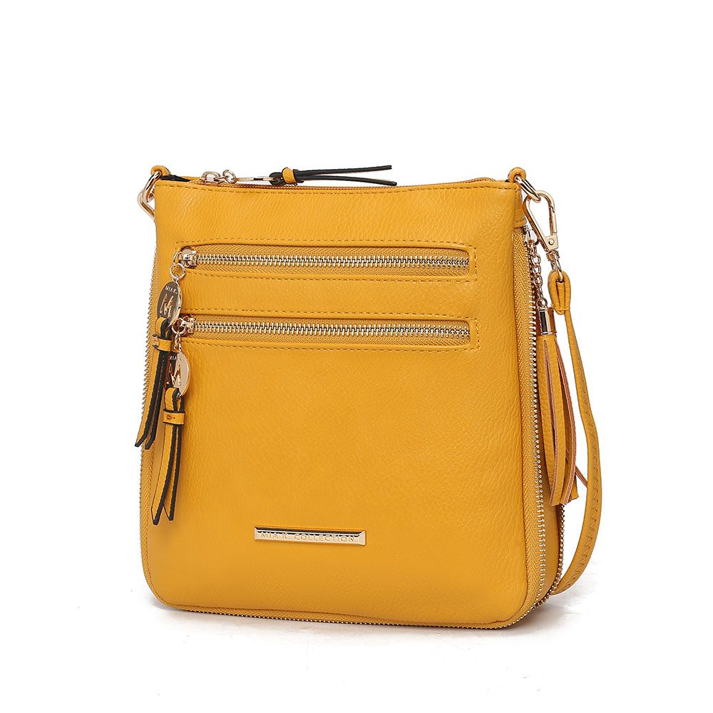 MKF Collection Angelina Crossbody Handbag Purse by Mia K.
