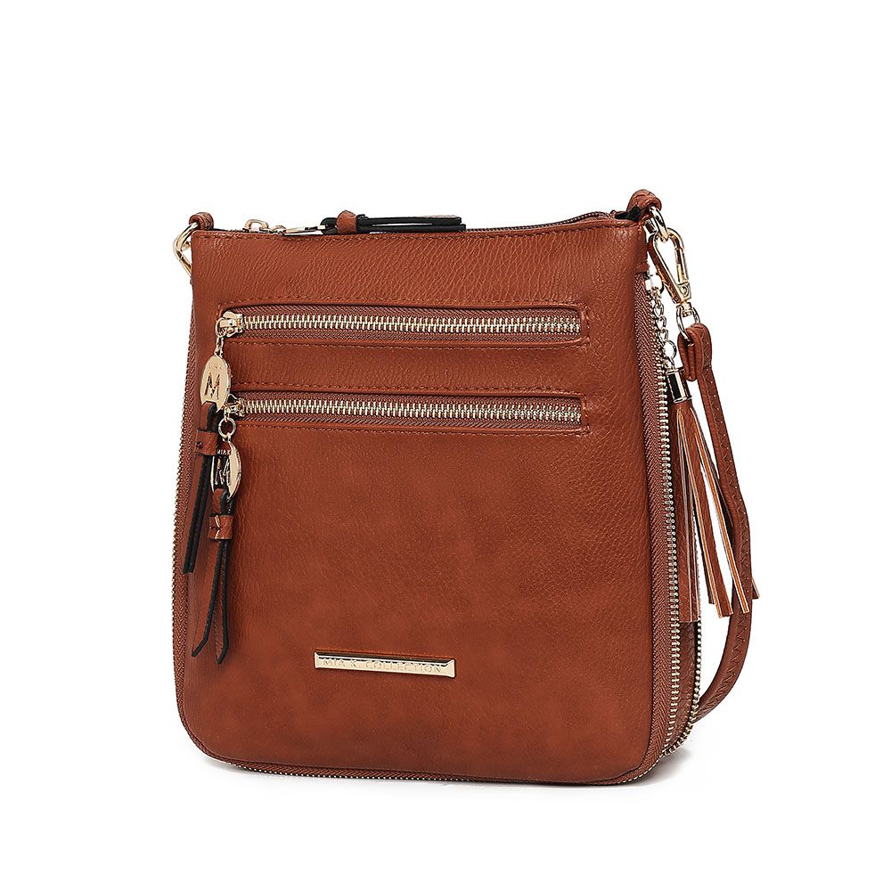 MKF Collection Angelina Crossbody Handbag Purse by Mia K.