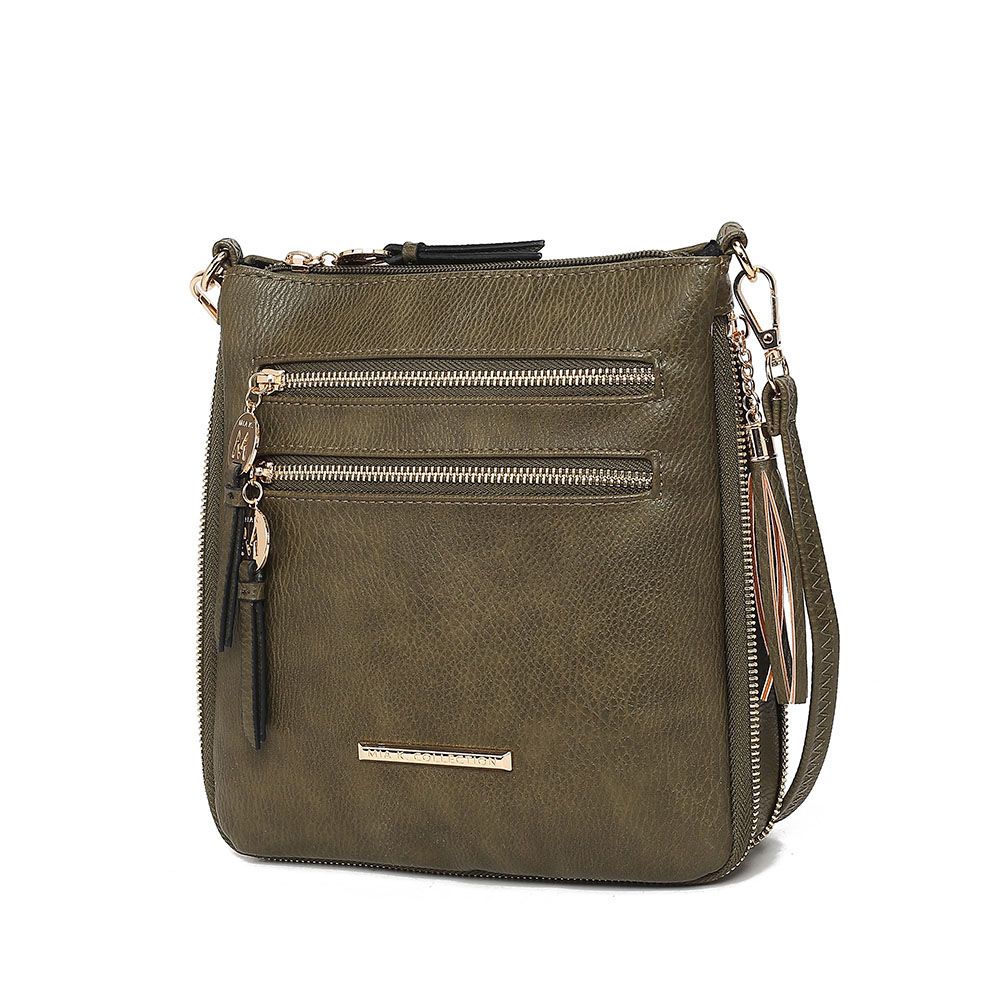 MKF Collection Angelina Crossbody Handbag Purse by Mia K.