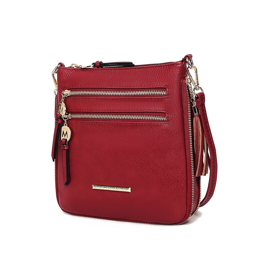MKF Collection Angelina Crossbody Handbag Purse by Mia K.
