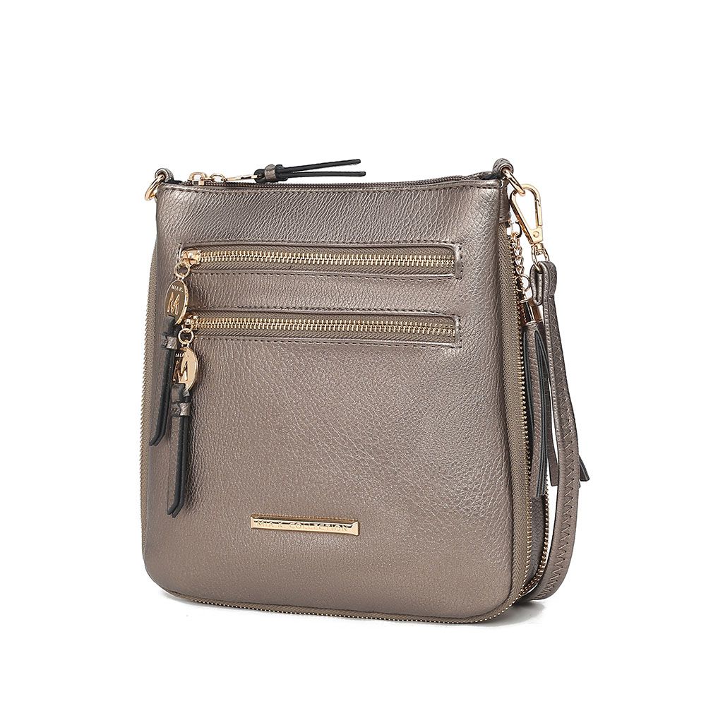 MKF Collection Angelina Crossbody Handbag Purse by Mia K.