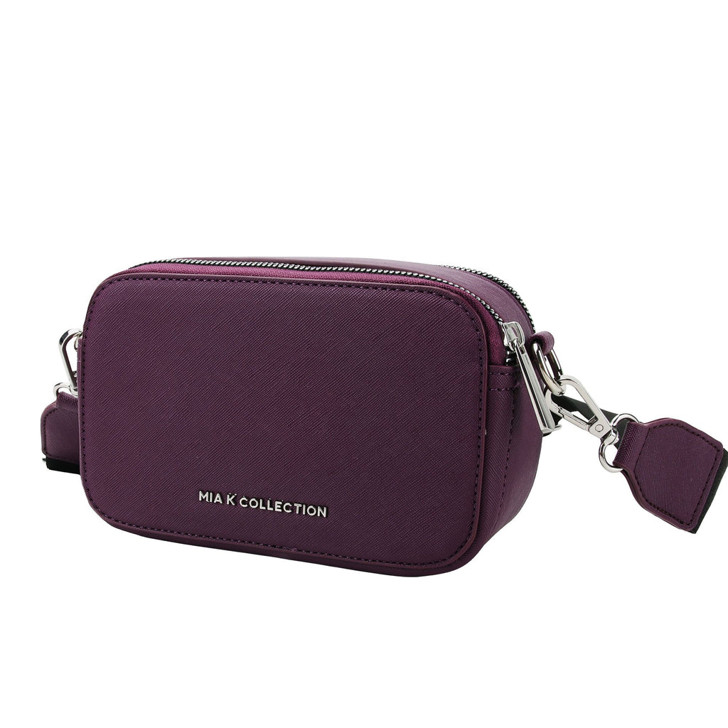 MKF Collection Avielle faux leather Crossbody Bag by Mia K