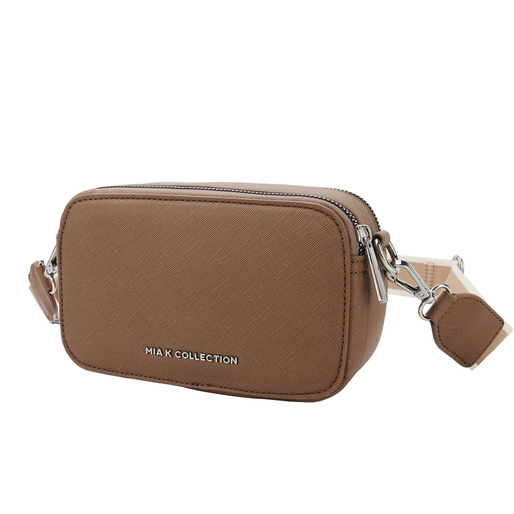 MKF Collection Avielle faux leather Crossbody Bag by Mia K