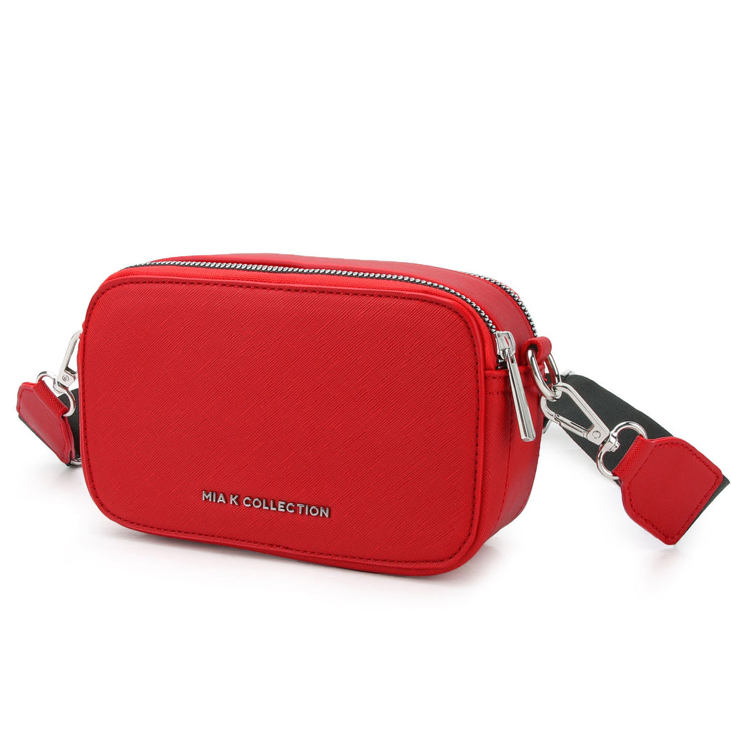 MKF Collection Avielle faux leather Crossbody Bag by Mia K