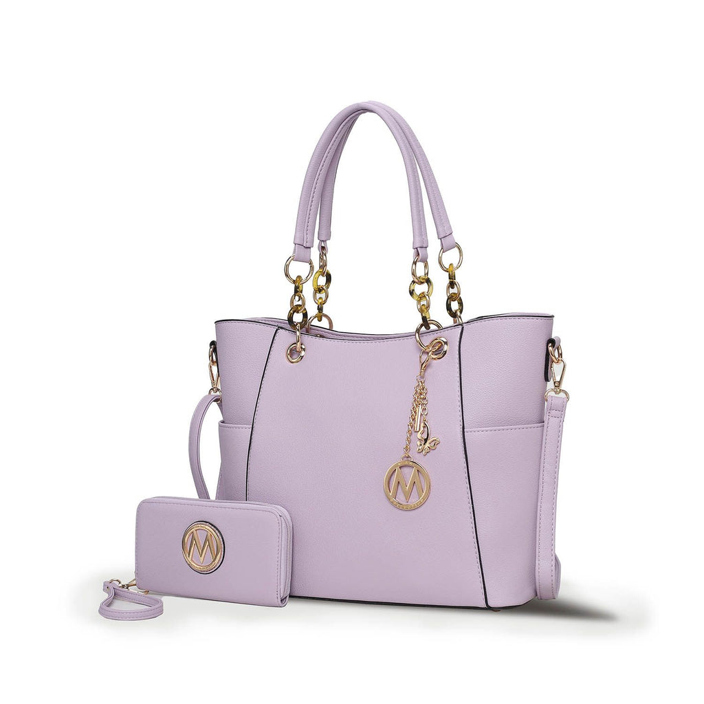MKF Collection Bonita Tote Handbag with Wallet by Mia K