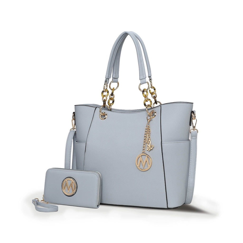 MKF Collection Bonita Tote Handbag with Wallet by Mia K
