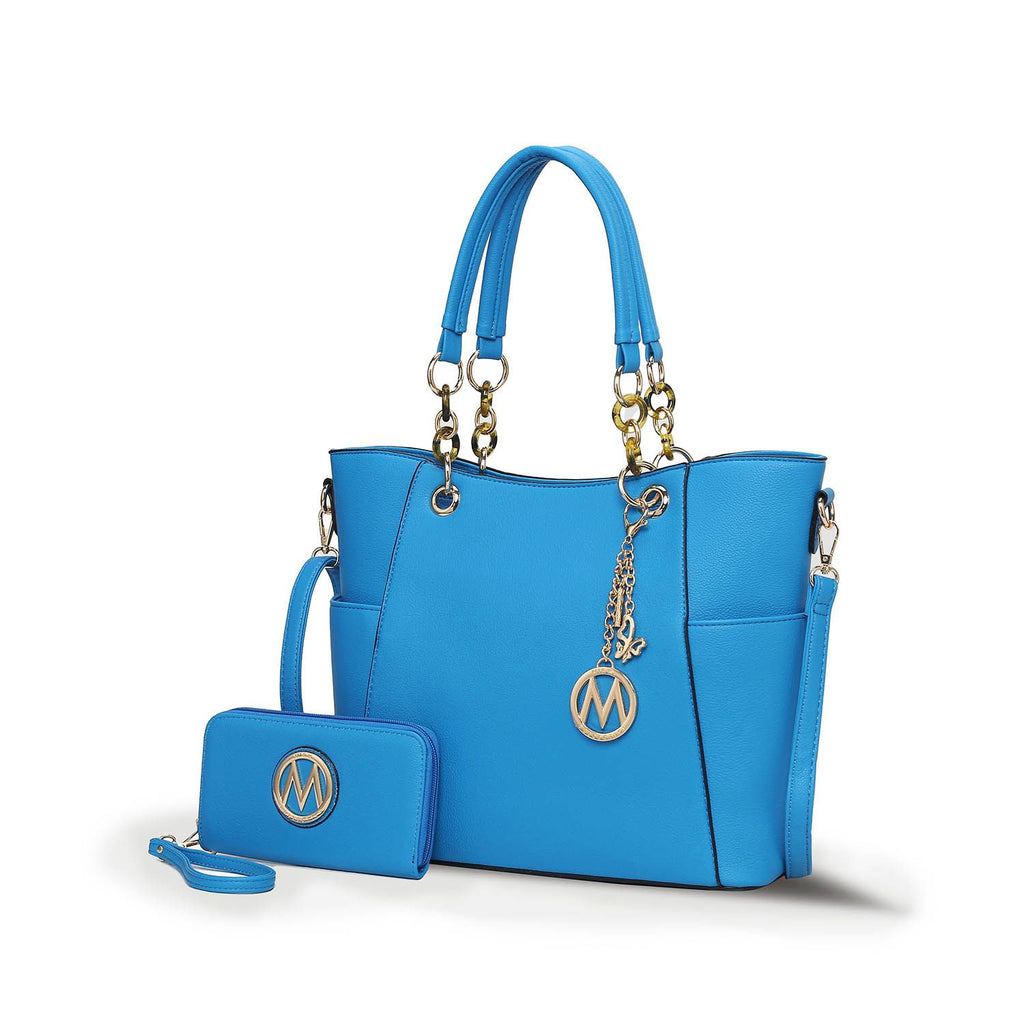 MKF Collection Bonita Tote Handbag with Wallet by Mia K