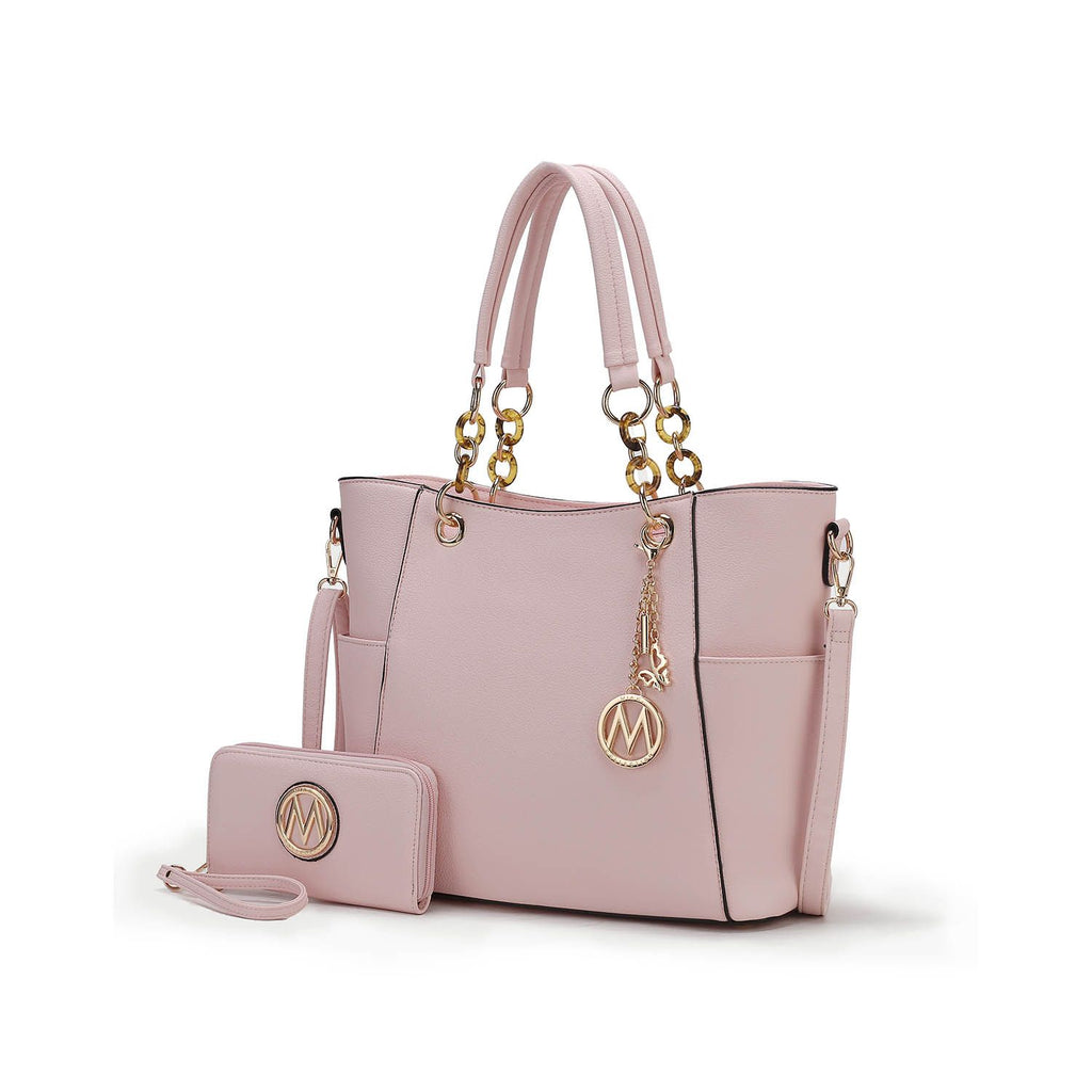 MKF Collection Bonita Tote Handbag with Wallet by Mia K