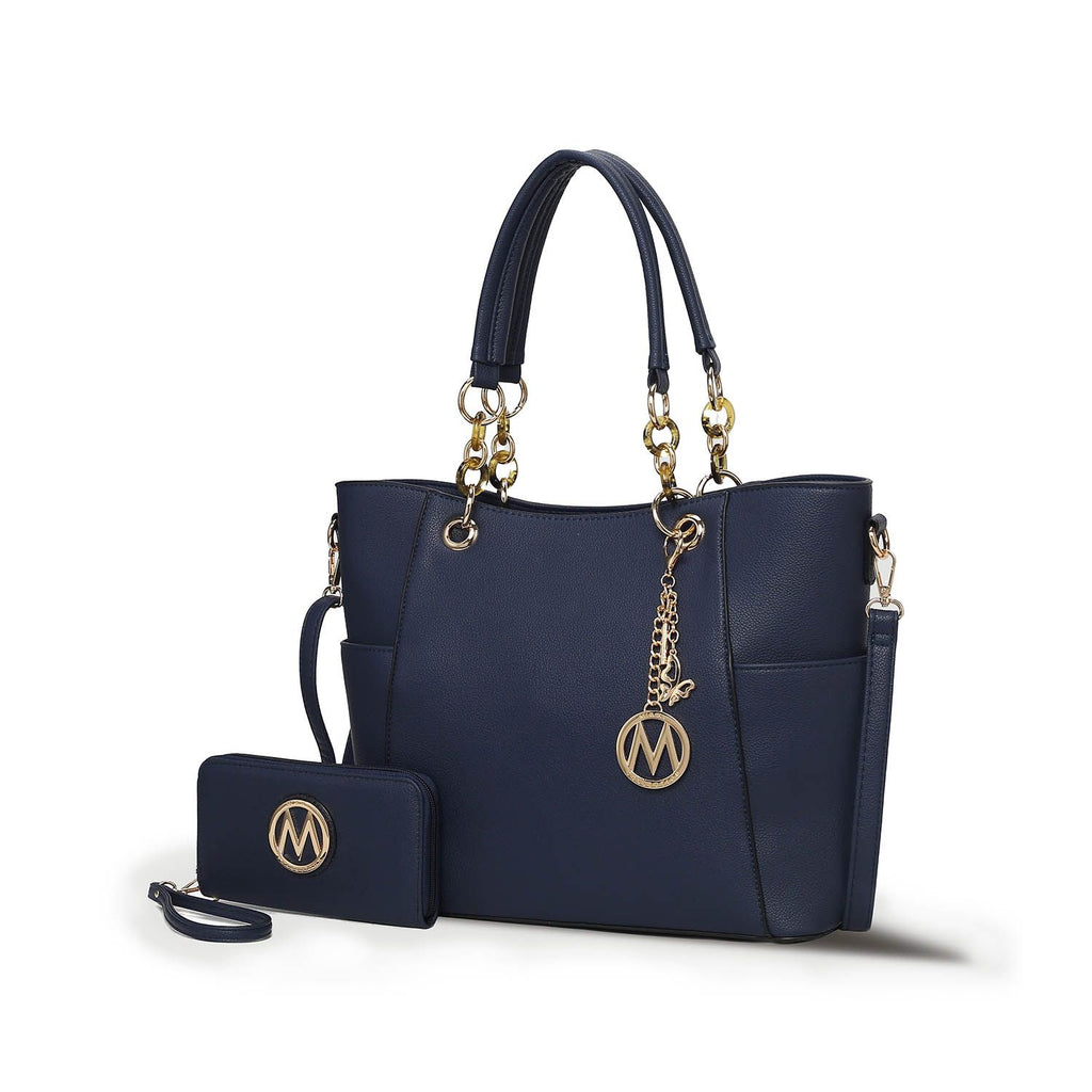 MKF Collection Bonita Tote Handbag with Wallet by Mia K