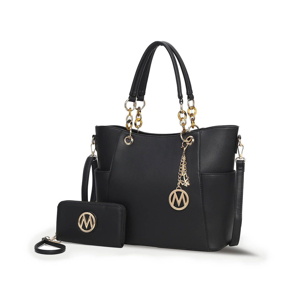 MKF Collection Bonita Tote Handbag with Wallet by Mia K